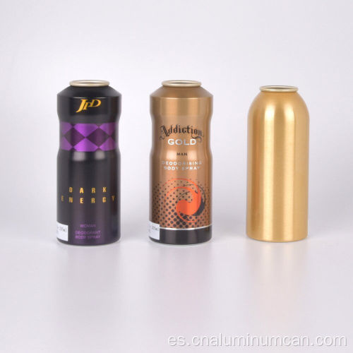 Lata de aerosol vacío de aluminio personalizable